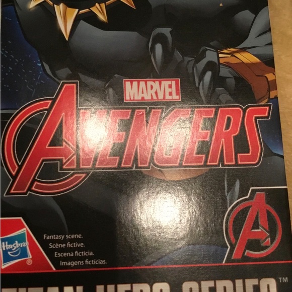 NEW 🤩🖤 BLACK PANTHER BUNDLE / Avengers Action Figure / Blk Panther Stickers 🖤 - Picture 3 of 13